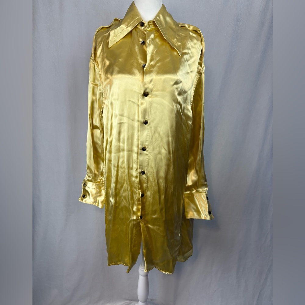 Glacé Shirtdress in Butter